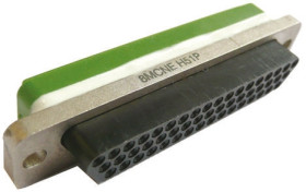 Złącze D-Sub 51-pinowe Męski Kątowe Montaż na kablu raster 2.0mm Złoto