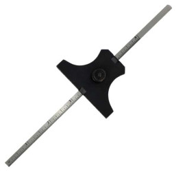 Głębokościomierz, 150mm, Stal nierdzewna