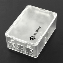Obudowa do HiFiBerry i Raspberry Pi Model 3/2/B+ uniwersalna przeźroczysta