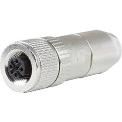 Złącze ze złączem Złącze M12 liczba rdzeni 5 Rodzaj A Żeńskie