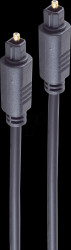 BS69004-1.0 TOSLINK fibre-optic cable, 4 mm, 1.0 m