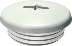 Locking screw, M40, IP54, light gray, MVS401