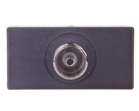 Simon Connect Gniazdo K45/2 antenowe TV żeńskie czarny K102B/14