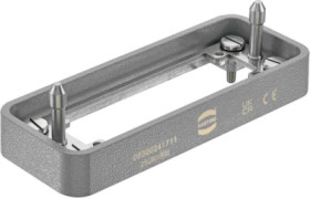 Docking frame, size 24B, die-cast aluminum, IP65/IP67, 09300241711