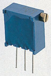 Potencjometr dostrojczy 20Ω THT 0.5W 25 -zwoje Regulacja boczna 2,19 mm