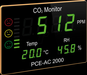 PCE-AC 2000 CO2 meter PCE-AC 2000