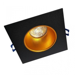 Oprawa PERL-K-B/G kwadrat czarno złota stała