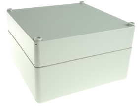 Obudowa Polistyren szerokość zew. 200 mm długość zew. 200 mm wys. zew. 113,4 mm Günther Spelsberg IP65 Szary