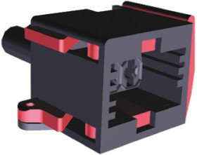 Złącze samochodowe 2-pinowe TE Connectivity -rzędowe Żeński Junior Power Timer Obudowa złącza samochodowego