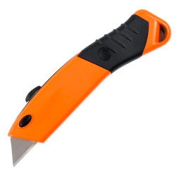 Nóż metalowy, 19 mm z ostrzem trapezowym (23-007)