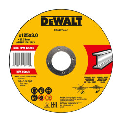 Tarcza tnąca DEWALT DWA4522IA-AE 125 mm 1 szt.