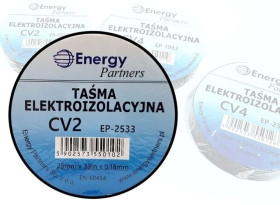 Taśma elektroizolacyjna PCW (25mm x 33m x 0.18mm) czarna
