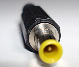 Wtyk DC 1,0 / 5,0 / 10 z bolcem