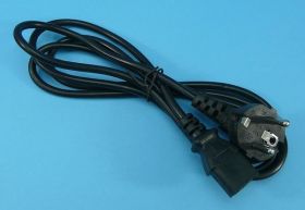 KABEL C13->WT.SIEC. 1,80mb KĄT.CZARNY