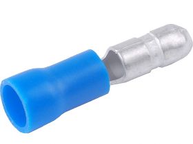 Konektor rurkowy męski - niebieski