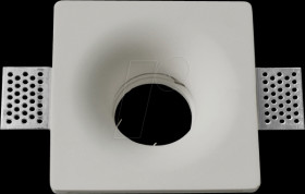 3674 Fitting GU10, square, white