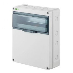 Rozdzielnica hermetyczna HERMETICA RN 1x13 400V AC 1000V DC PE+N dymny IP65 2206-01