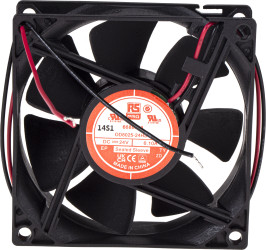 Wentylator osiowy 24 V DC DC 80 x 80 x 25mm 2.4W 68m³/h 34dB 160mA