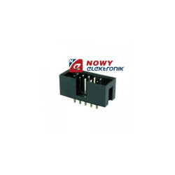 Wtyk LPH64S 2x32pin prosty kod. Złocony