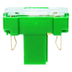 Berker B.Kwadrat Wkładka żarowa z zaciskiem N zielona 167601