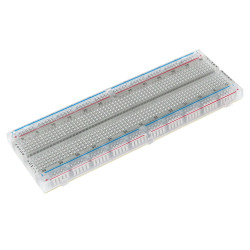 Full-Size Breadboard - Transparent