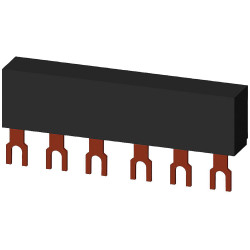 Siemens 3RV29171A Busbar 3-pole 2 NO 2 NC 80A 37kW 20-33V AC/DC