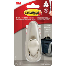 3M FC13-BNFGN Command&#x2122; Forever Classic metal hook L 105 x 41 x 41 mm Nickel 1 pc