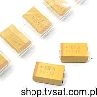 TAJD107K010R 100uF 10V Tantalum SMD-D AVX