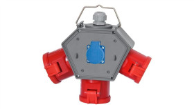 Rozdzielnica Polybox - Gniazda 16A 5P, 2X32a 5P, 230V