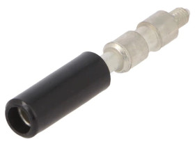 Gniazdo testowe SNA czarny Entrelec 1SNA206680R1500 (AJS9-BK)