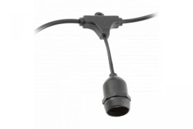 Girlanda ogrodowa 10m E27x10 AC220-240V 2x0,75mm AE-GIR10-10