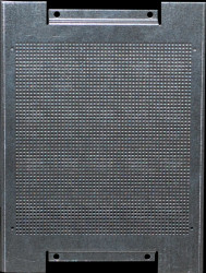QMP4065 Perforated mounting plate, 400 x 600 mm