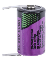 Bateria 1/2 AA 3.6V 1/2 AA 800mAh Tadiran Lit-chlorek tionylu Etykiety