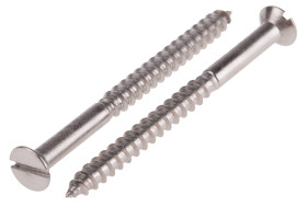 Wkręt do drewna Stal nierdzewna No. 8 typ Countersunk RS PRO