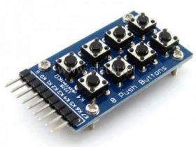 Moduł klawiatury 8 przycisków