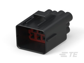 Złącze samochodowe 12-pinowe TE Connectivity 3-rzędowe Męski 30A 1452303-1 Montaż na kablu Obudowa końcówek męskich
