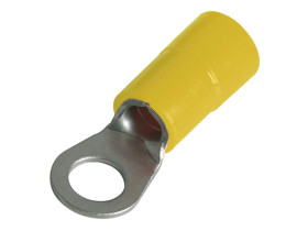 Końcówka oczkowa izol. 25 / 10 100szt. 260928 HAUPA