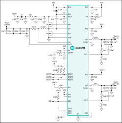 Step-Down Controller with Dual 2.1MHz Step-Down DC-DC Converters