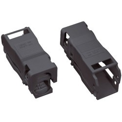 WAGO 890-503 Winsta Mini Strain Relief Housing 3 Pole 4.5 - 10mm Black
