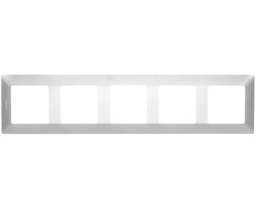 VALENA LIFE Ramka pięciokrotna aluminium 754135