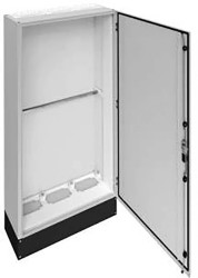 Hager Szafka 800 x 2050 x 275 stal szaro-biały (ral 7035) 1 szt.