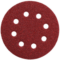 Metabo 631583000 Hook &amp; Loop Sanding Discs 125mm Assorted (Pack 25)