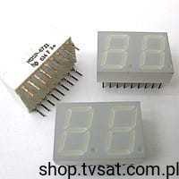 HDSP-5721 LED 7-SEGMENT YELLOW THT HP