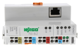 Sterownik WAGO 750 64 64 Ethernet, Modbus Cyfrowe 128 kB Ethernet TCP Ethernet, TCP/IP System wejść/wyjść 750/753