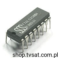 T74LS258B1 Quad Multiplexer 3-State DIP16 SGS