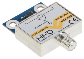 Przedwzmacniacz antenowy LNA-169 6-60 24dB