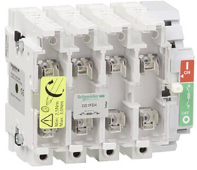 Schneider Electric GS1FD4 Podstawa, Przełącznik rozłączający 1 szt.