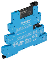 Przekaźnik półprzewodnikowy Finder 6 A 24 V dc SPNO, montaż na szynie DIN Series 39