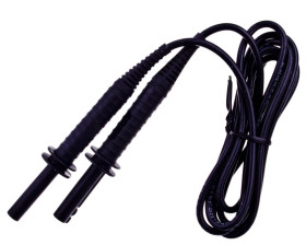 Przewód pomiarowy 1,8m czarny ekranowany 5kV /wtyki bananowe/ WAPRZ1X8BLBB