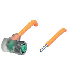 Pepperl+Fuchs 224713 Złącze konfekcjonowane czujnika/aktuatora V1-W-E8W-OR1,5M-POC, piny: 4, 1.5 m, 1 szt.